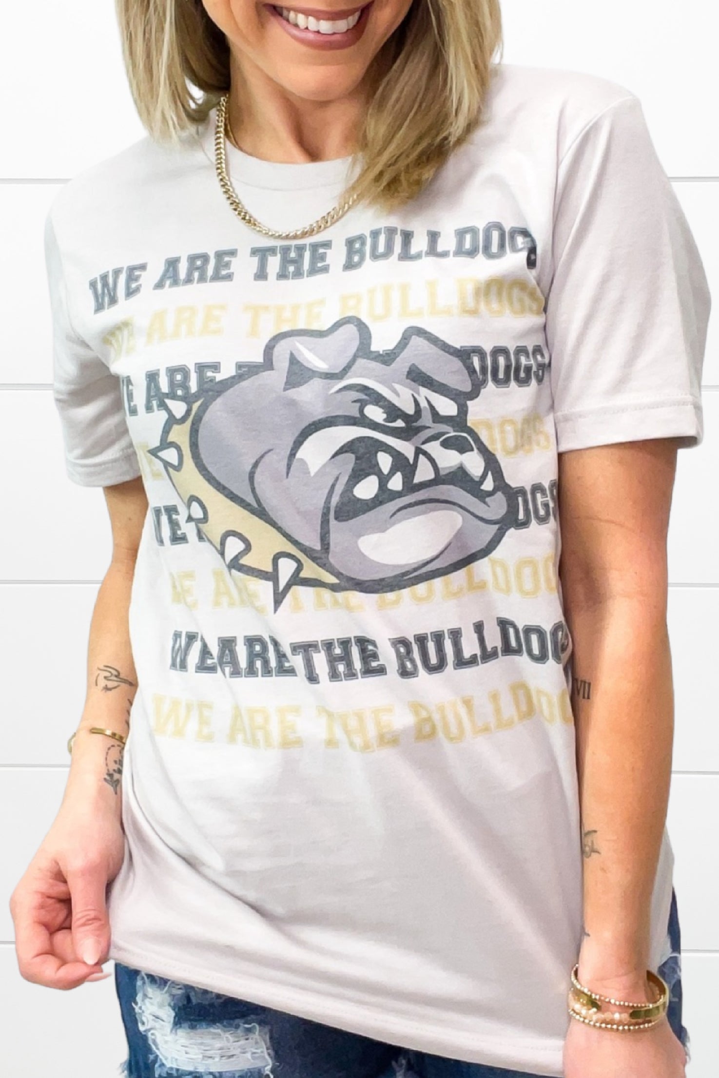 Bulldog Mascot Tee