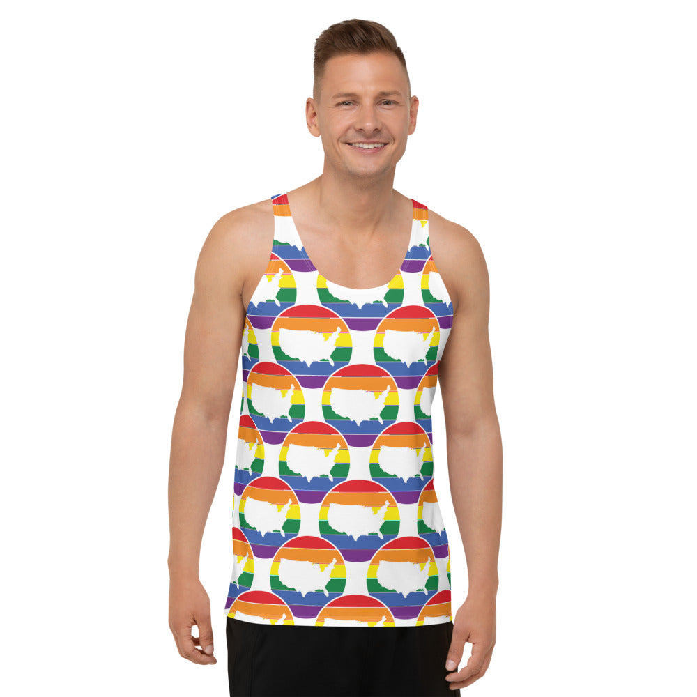 Rainbow Printed T-Shirt - Men - Ready-to-Wear