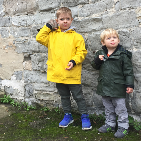 boys in raincoats