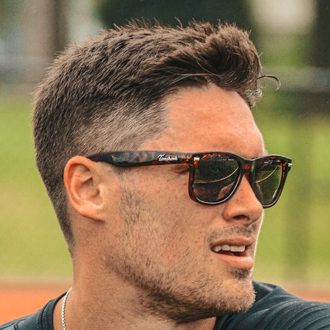 Chris Hogan wearing Tomahawk Shades ArchDuke