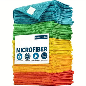 Color-Coded Microfiber Pet Cleaning Towels. Soft and absorbent for all your cleaning needs! - Peddlers Trunk