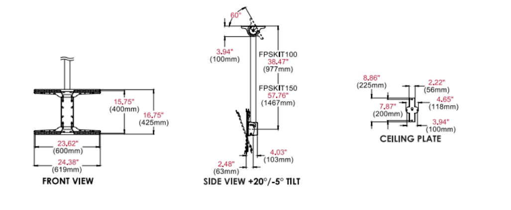 Dimensions