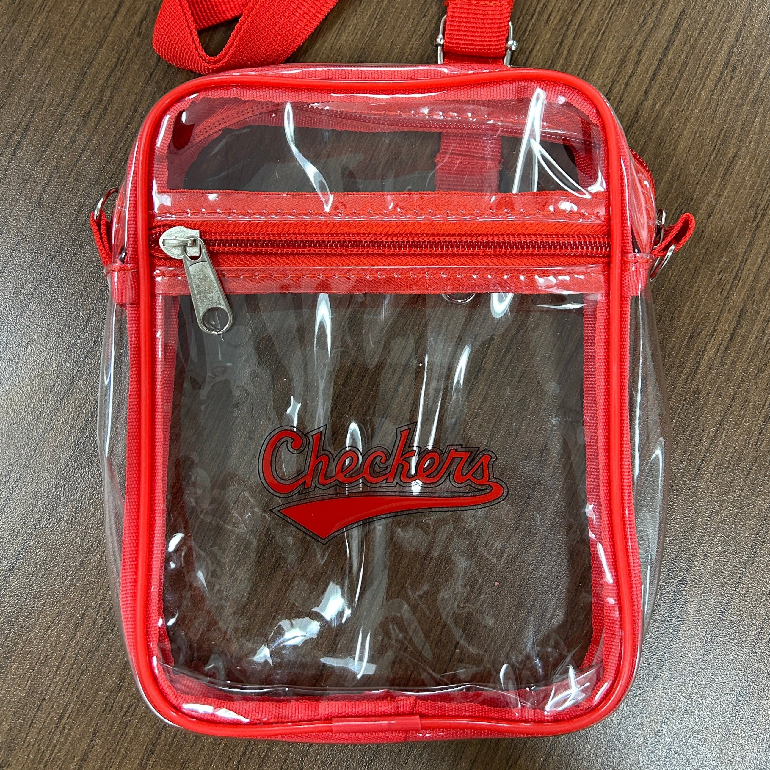 Script Logo Clear Bag