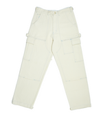 Load image into Gallery viewer, THE PEOPLE&#39;S PANTS - CREAM HEAVY COTTON TWILL
