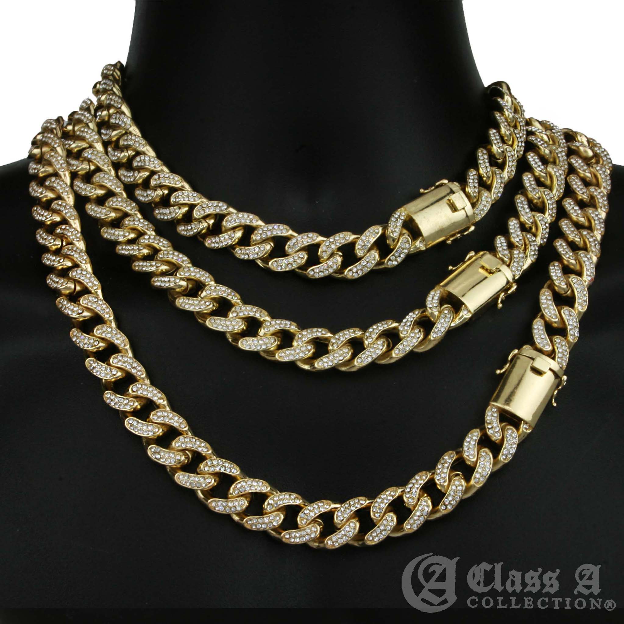 トリプルエースクラブ14k&Diamond GOLDchain necklace-