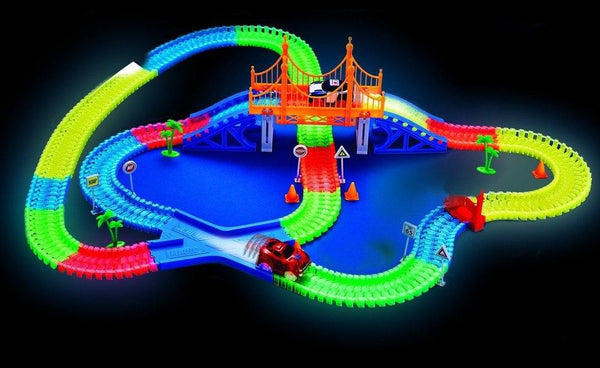 flexible race track