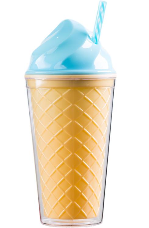 Ice Cream Sundae Tumbler - Blue Bubblegum