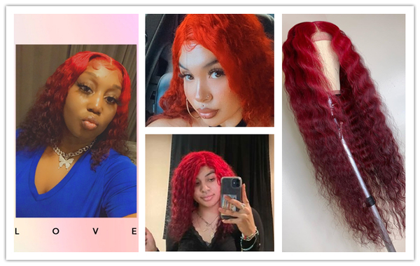 shop red wigs online