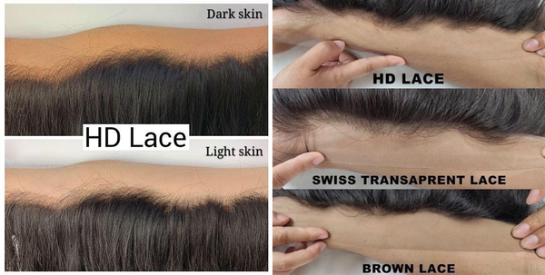 transparent lace wigs