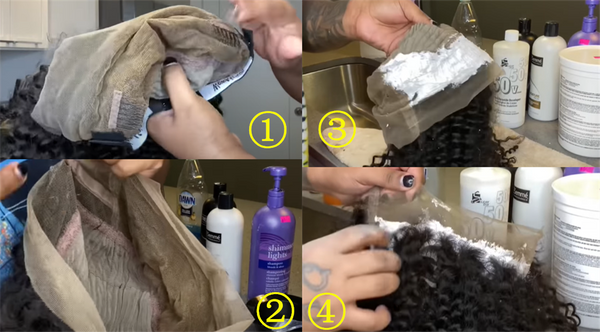 bleached knots tips