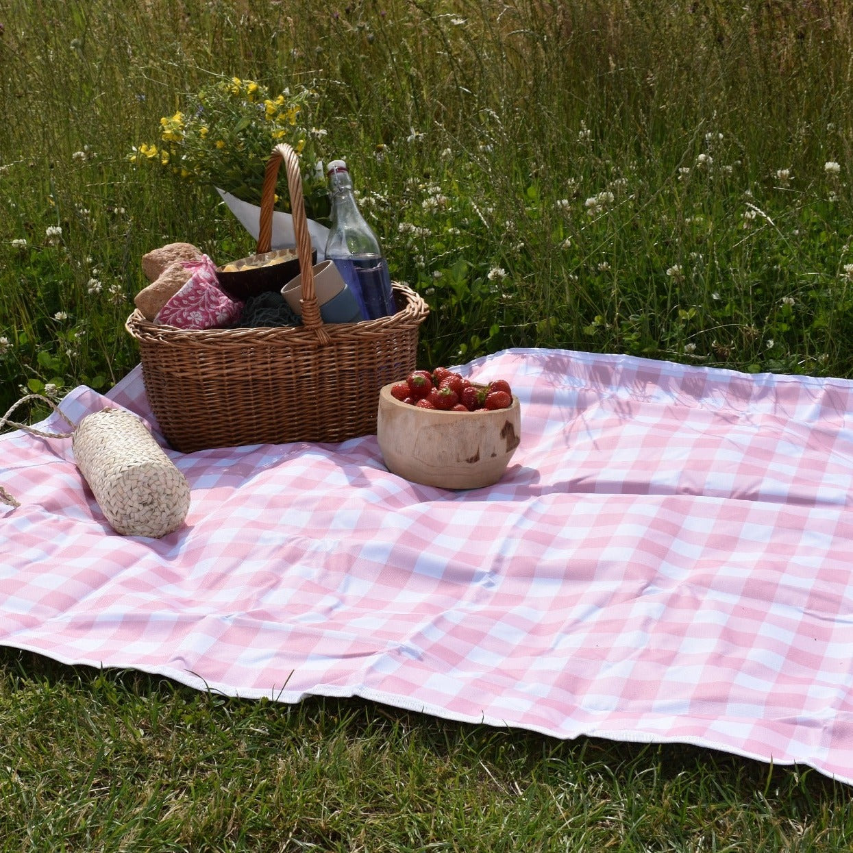 pastel CHECK picnic buddy – elle and rapha