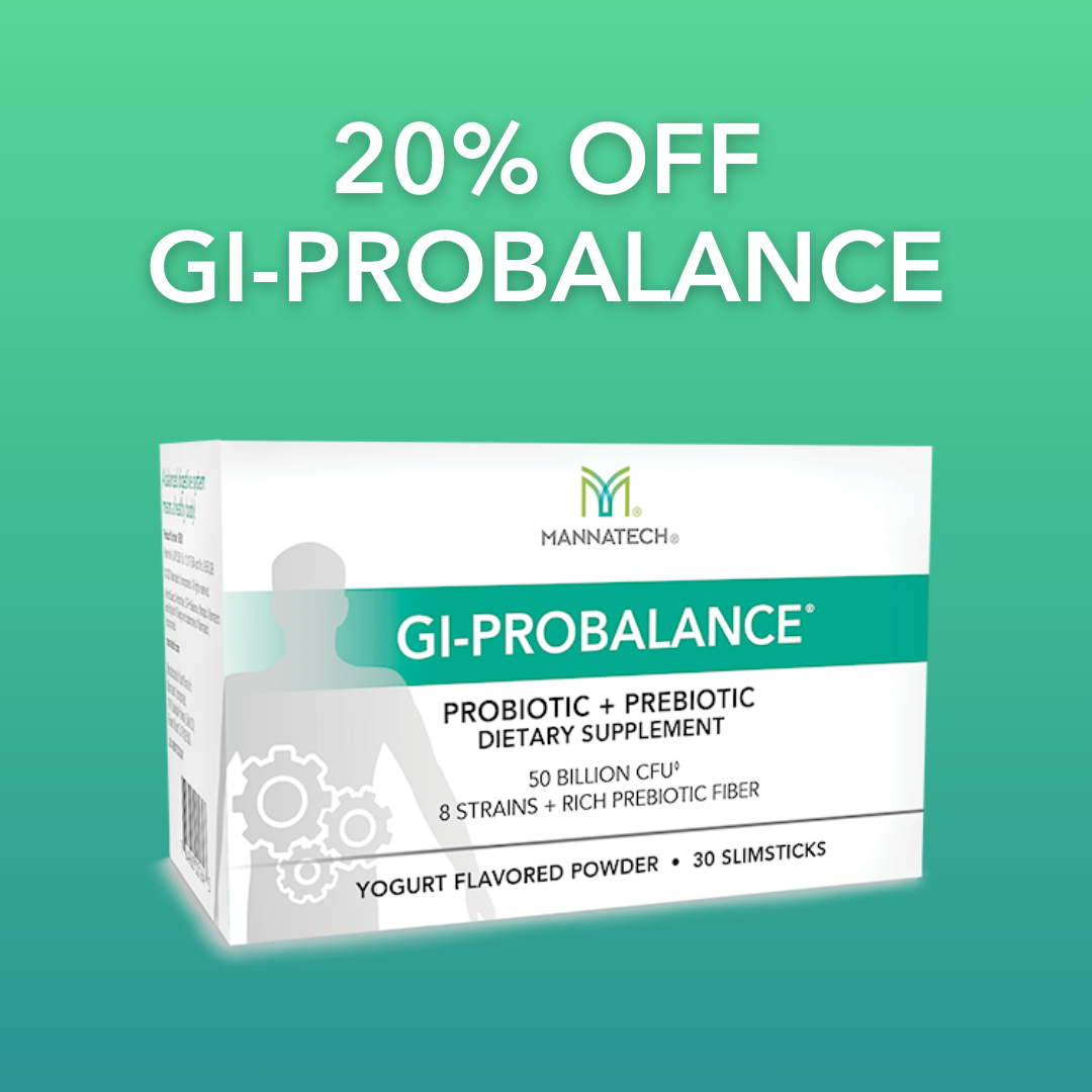 *END OF SUMMER SALE* GI-ProBalance® Probiotic and Prebiotic Supplement - Mannatech Independent Associat product image