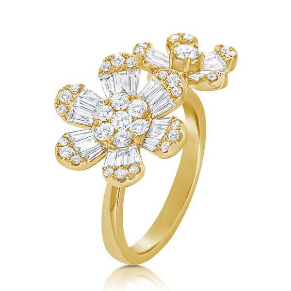 1pc Hollow Out Design Flower Shaped Ring, Versatile Women's Jewelry Gift |  SHEIN USA
