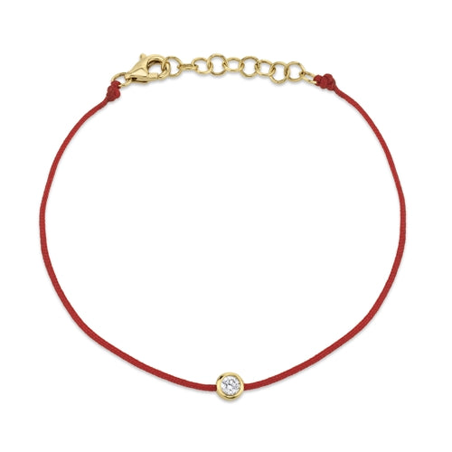 red string choker