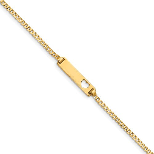 14k Gold ID Baby Bracelet – Wachler Diamonds
