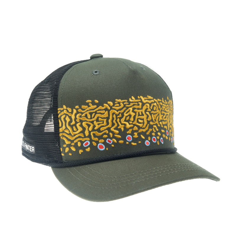 Rep Your Water Brook Trout Skin Hat Hat