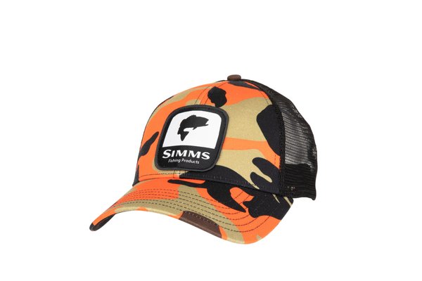 Simms ID Trucker Hat - Heather Grey