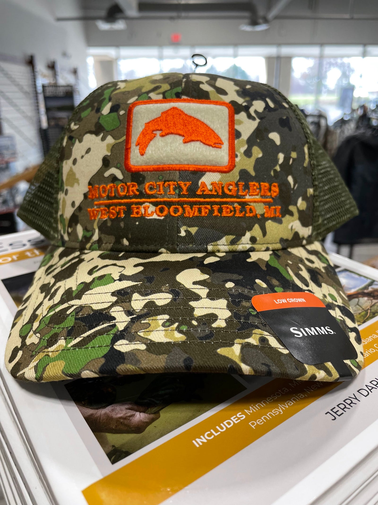 Simms X Motor City Anglers Icon Trucker Hat