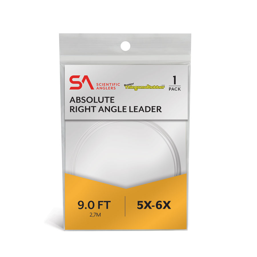 Scientific Anglers Absolute Right Angle Leader 9' 3x-4x