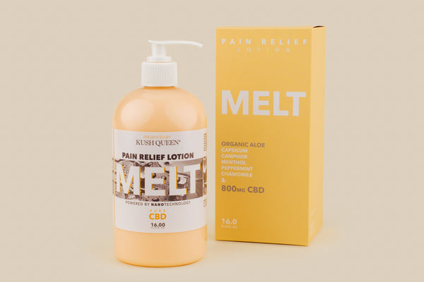 Kush Queen's Melt CBD relief lotion