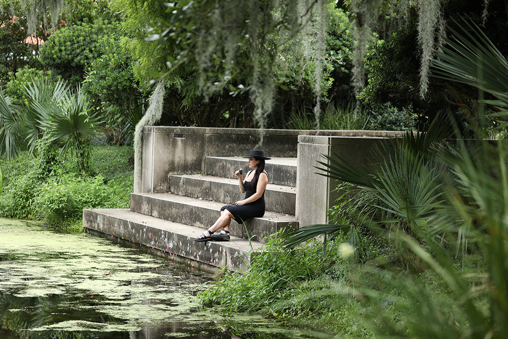 Kush Queen CEO, Olivia Alexander in New Orleans' City Park