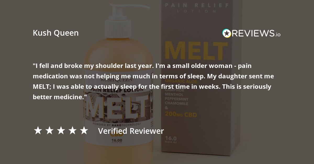 Kush Queen Melt Pain Relief Lotion