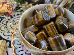 Tigers Eye Negative Energy Crystals