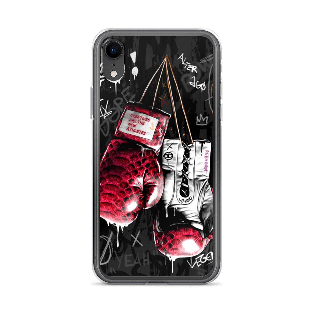 Creatives Are The New Athletes (Boxing Gloves) iPhone Case - REBHORN DESIGN product image