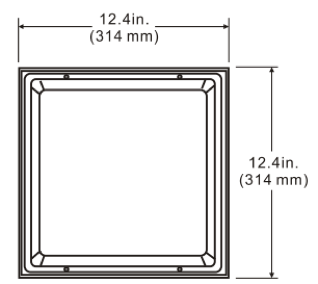 LED Square Canopy