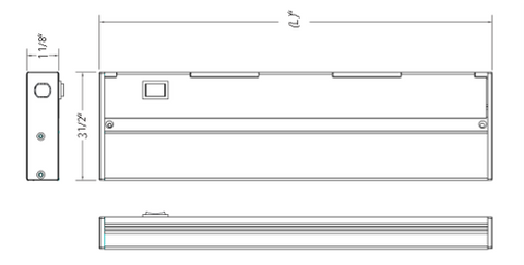 LED Under cabinet Fixture