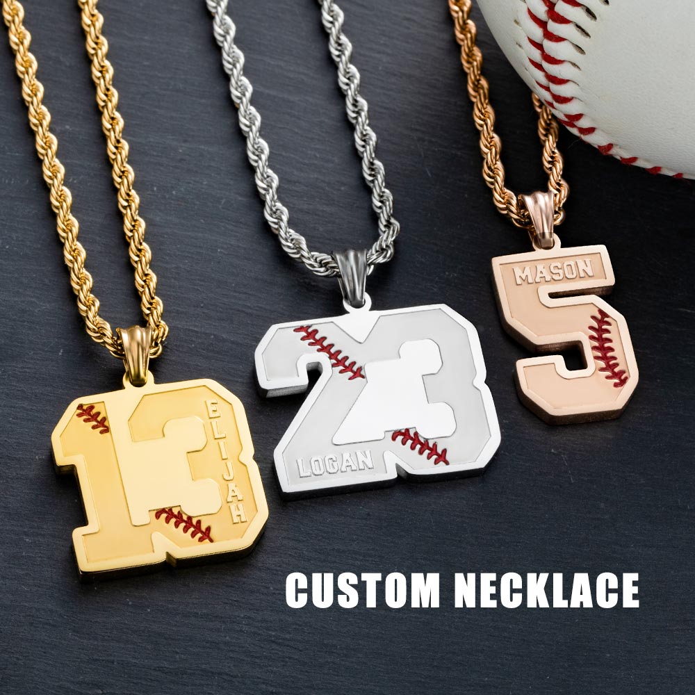 custom baseball chain