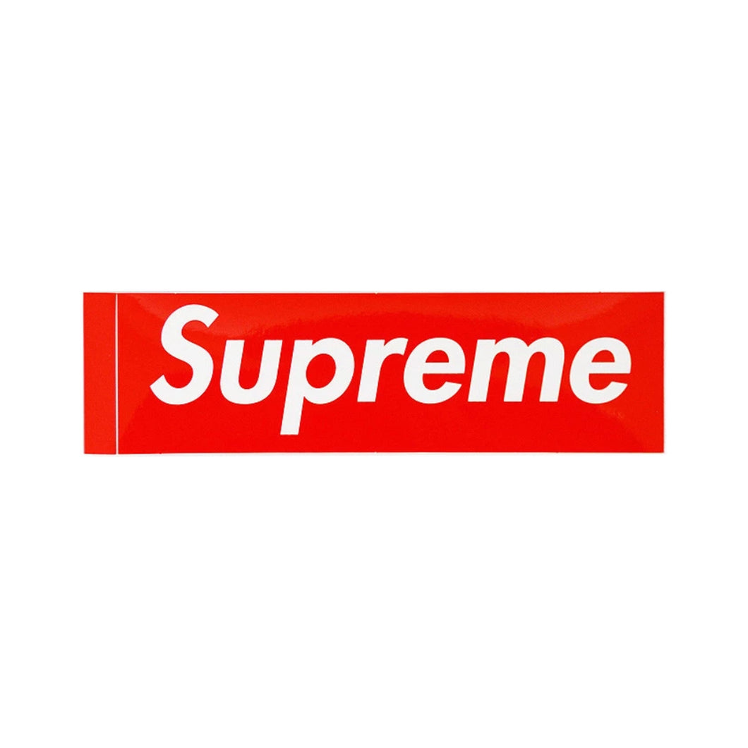 red supreme sticker