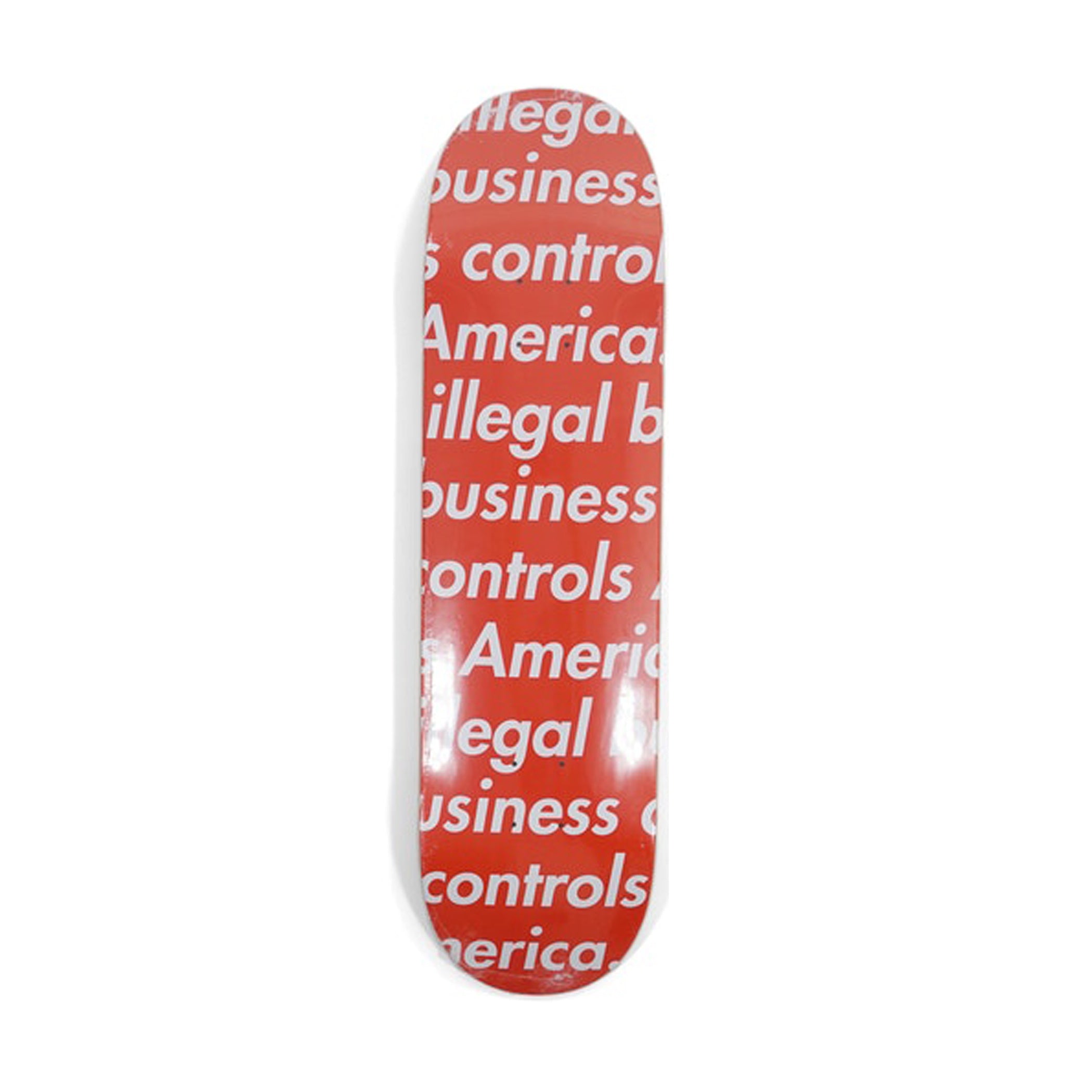 未開封 Supreme Illegal Business Skateboard