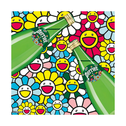 Takashi Murakami - Flower Pillow - Turquoise Blue (30cm)