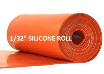 1/8 SILICONE RUBBER ROLL – American Material Supply