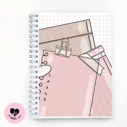 Plain Reusable Sticker Book 5x7 Sticker Organisation Planner