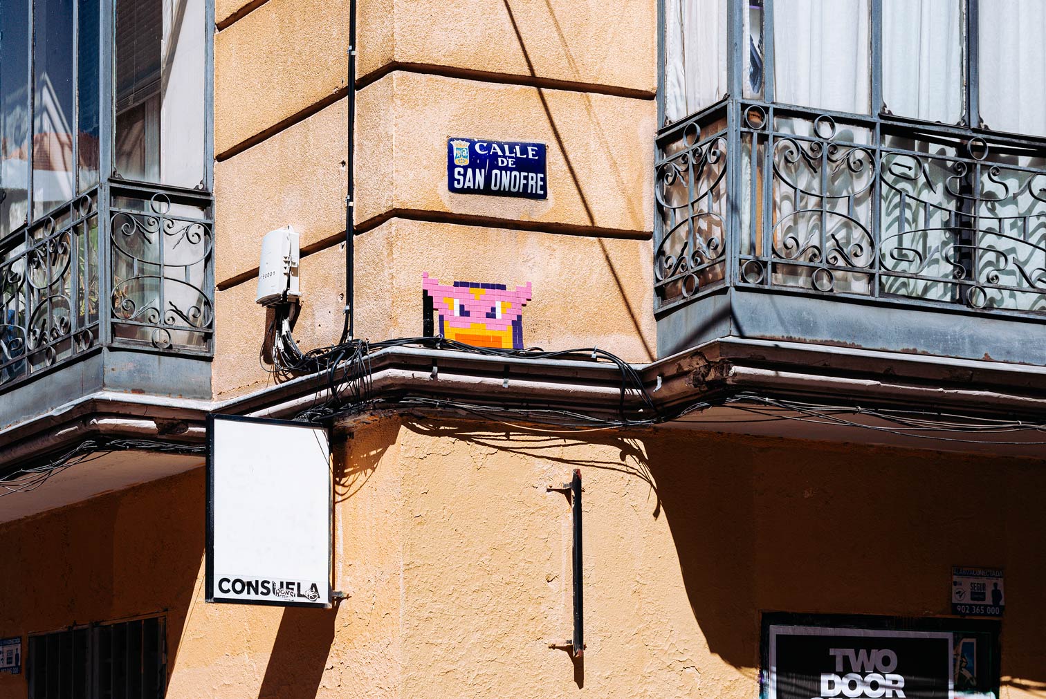 Basket Of Nean Street Art Madrid