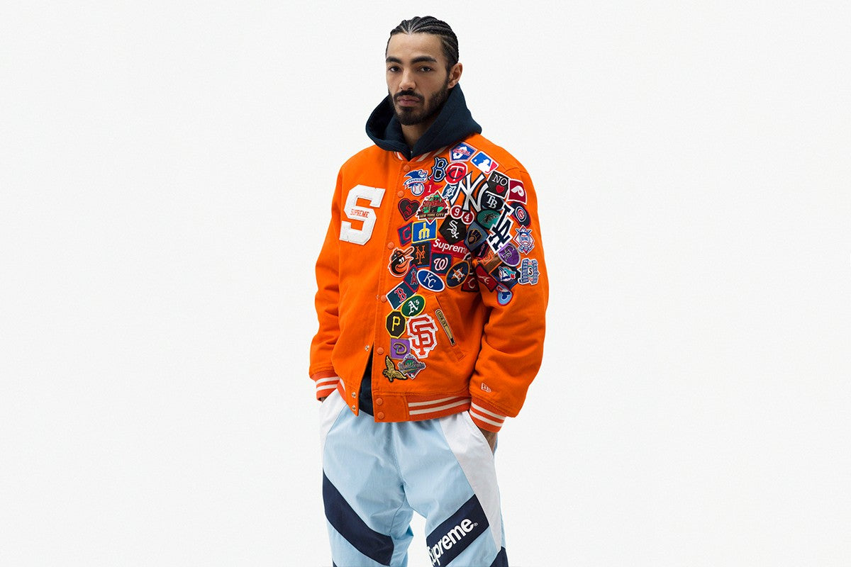 Supreme 2020 SS Supreme New Era MLB Varsity Jacket