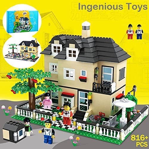 Ingenious Toys® model creator - classic family home / 816pcs building blocks construction set #10670