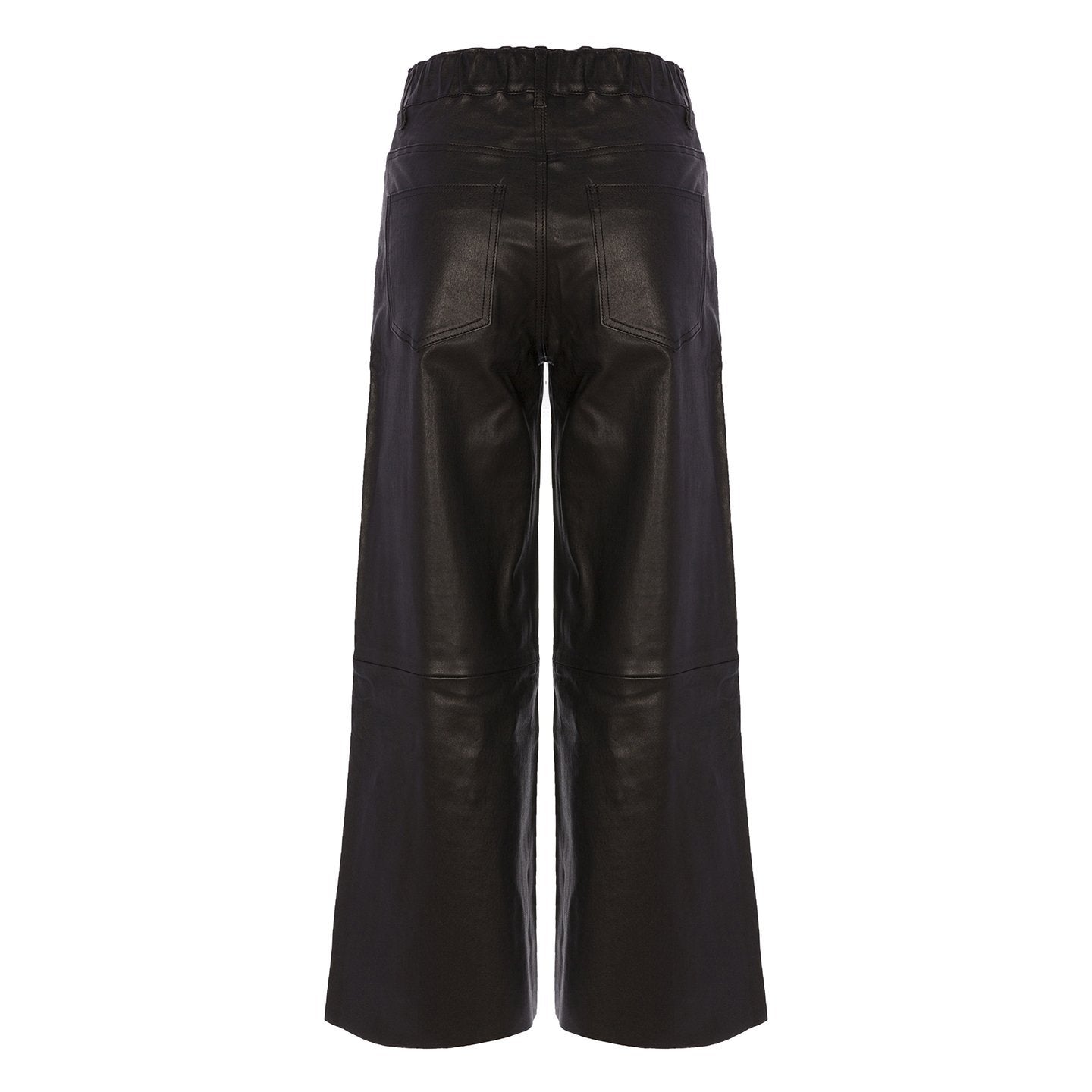 LEG-O {Could Be Yours} UMGEE Black Suede Wide Leg Pants PLUS