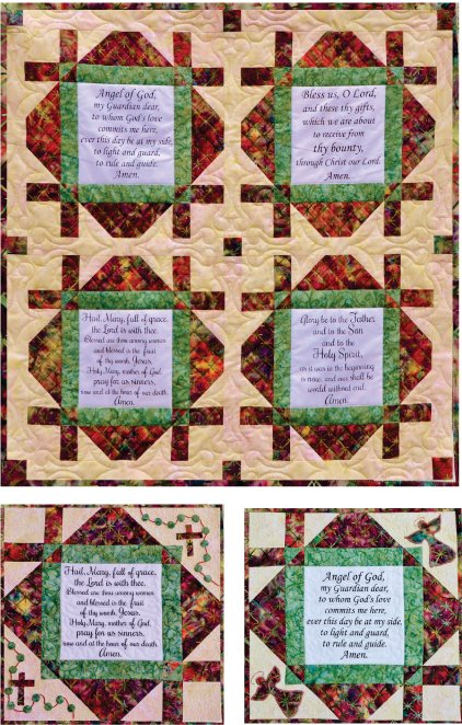 Hear Our Prayer Quilt Pattern &amp; Fabric Panel Kit – Heavenly Fabric Shop