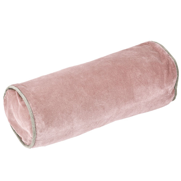 pink bolster cushion