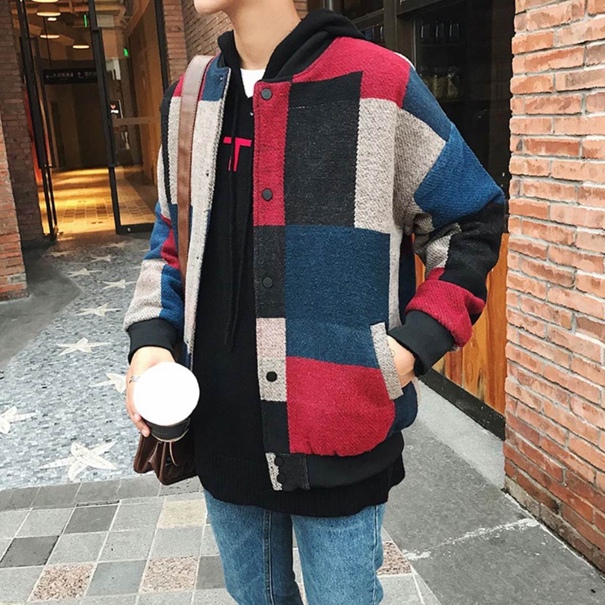Kyoso Wool Bomber Jacket – Kyoto Streetwear