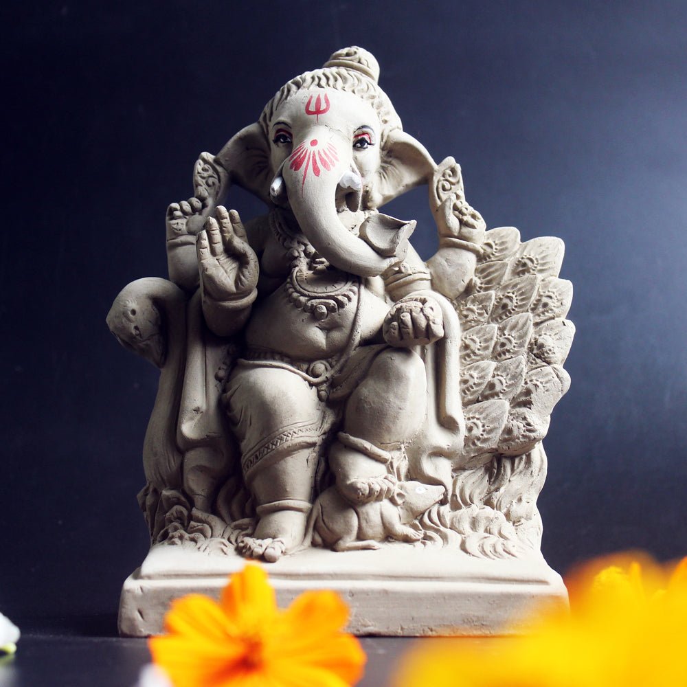 Bal Ganesh | Eco Friendly - Water Soluble Ganpati Ji | Made of ...