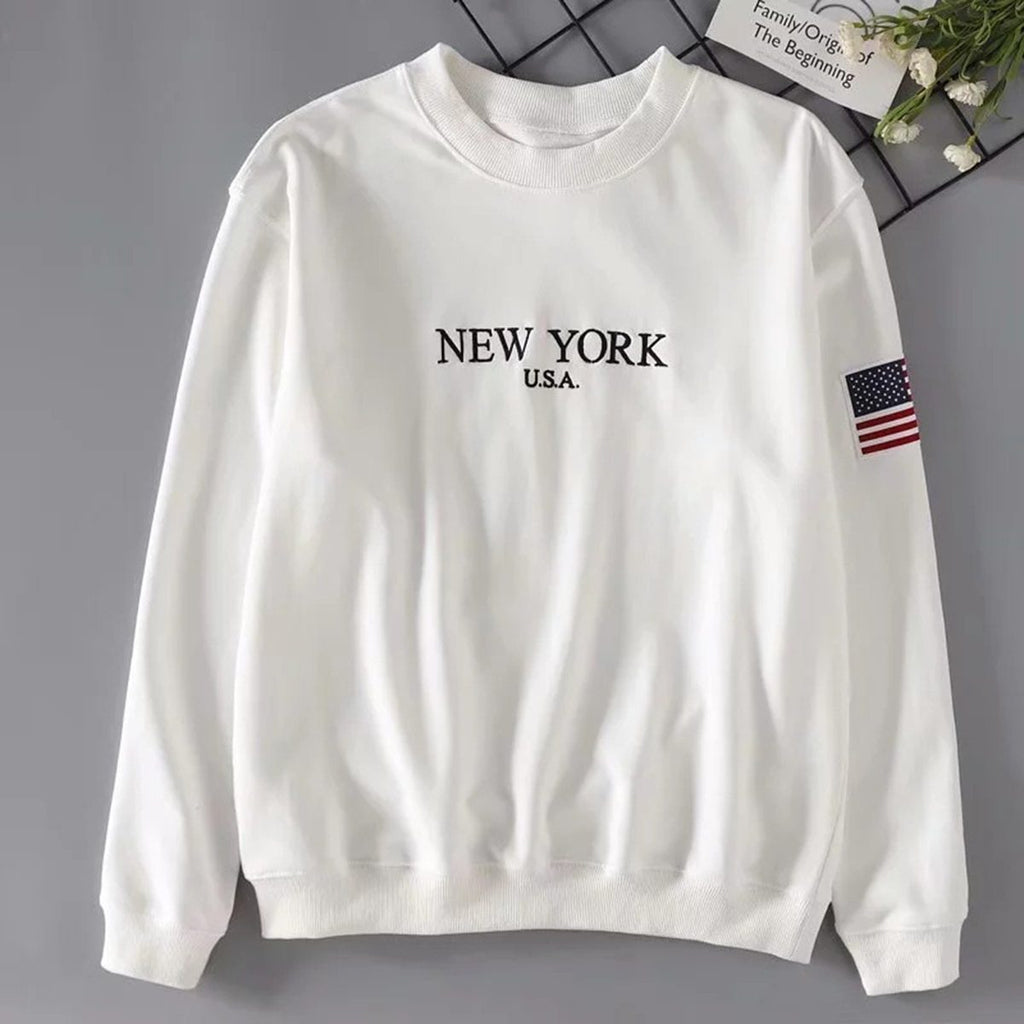 Sweat Vintage Femme New York  La Boutique du Vintage