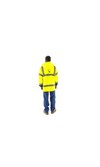 Majestic 75-1307 Hi-Vis Waterproof Parka With Multiple Layering Options ANSI 3 R
