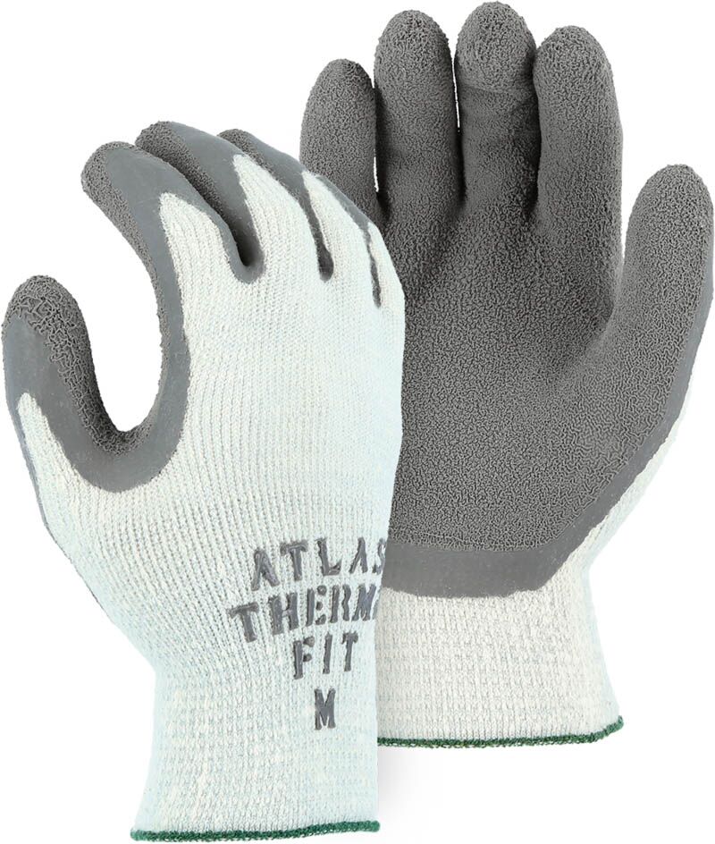 rubber coated gloves