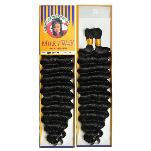 Milkyway 100 Human Hair Braid Deep Bulk Nyhairmall