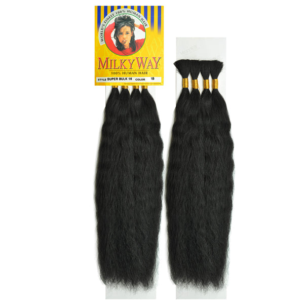 Milkyway 100 Human Hair Braid Super Bulk Nyhairmall