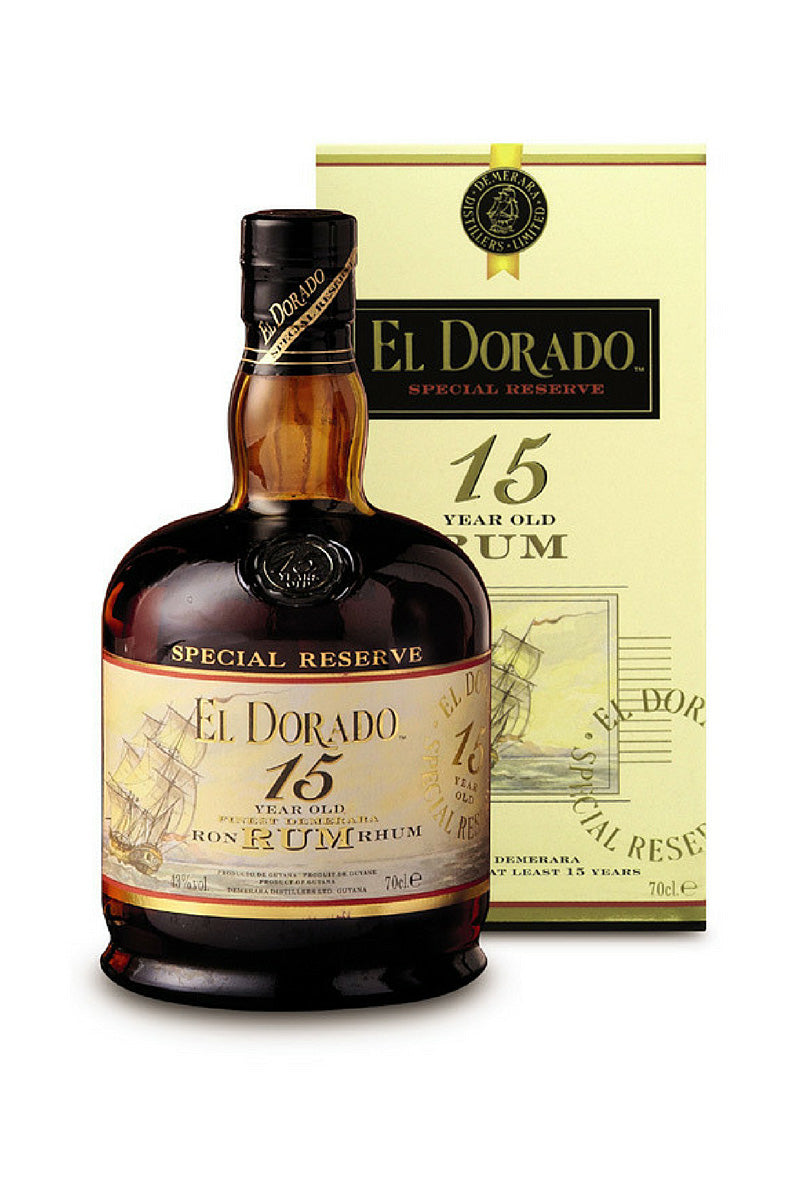 El Dorado Special Reserve Rum 15 Year, Guyana 750mL – The Corkery Wine